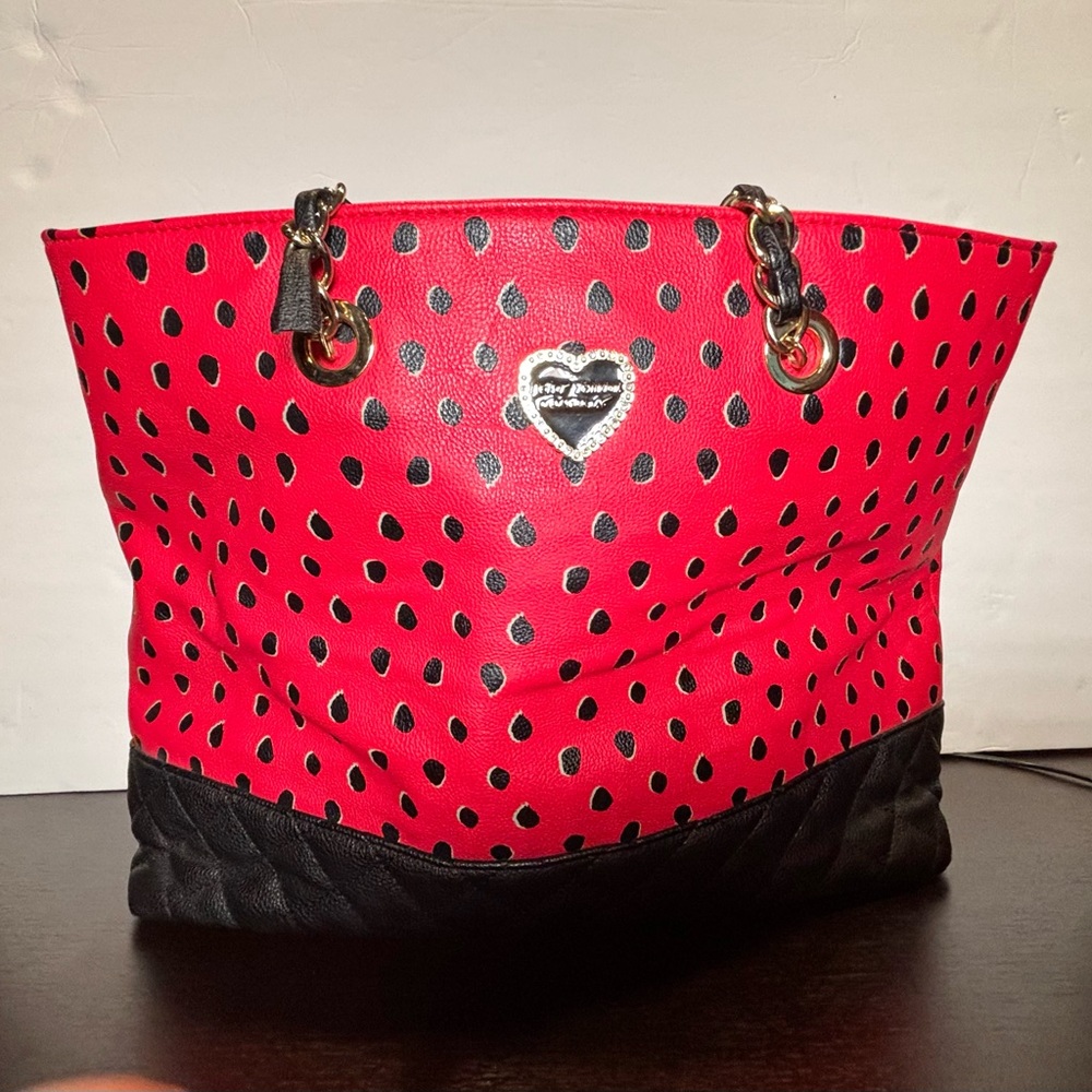 Vintage Betsey Johnson Watermelon Tote Purse